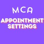 MCA APPOINTMENTS