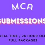 MCA FULL PACKAGE SUBMISSIONS